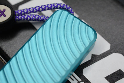 NEW RIVERY MFG x Cad Lab Zero Knife Teal Finish OG w/ Custom Bead
