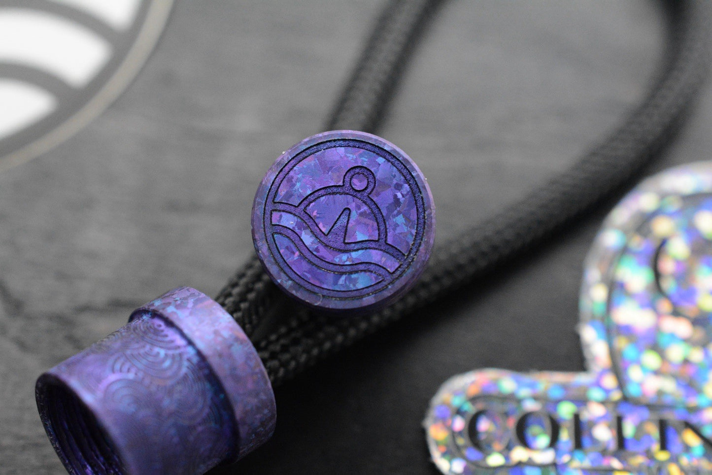 RARE Colins Trace x Urban EDC Seigahai Chaos The End - Crystalized Ti Purple