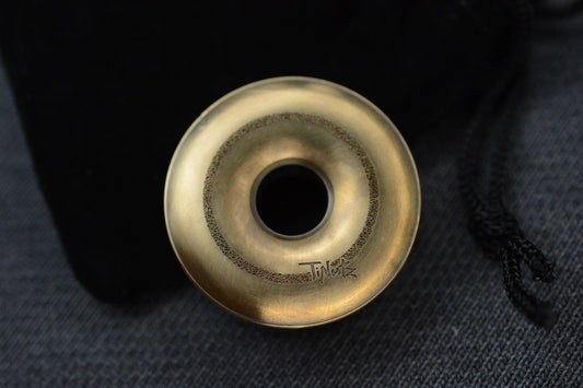 RARE++ Metalmorphosis GrimNutz Donut Engraved Brass Worry Re Ed’s Manifesto