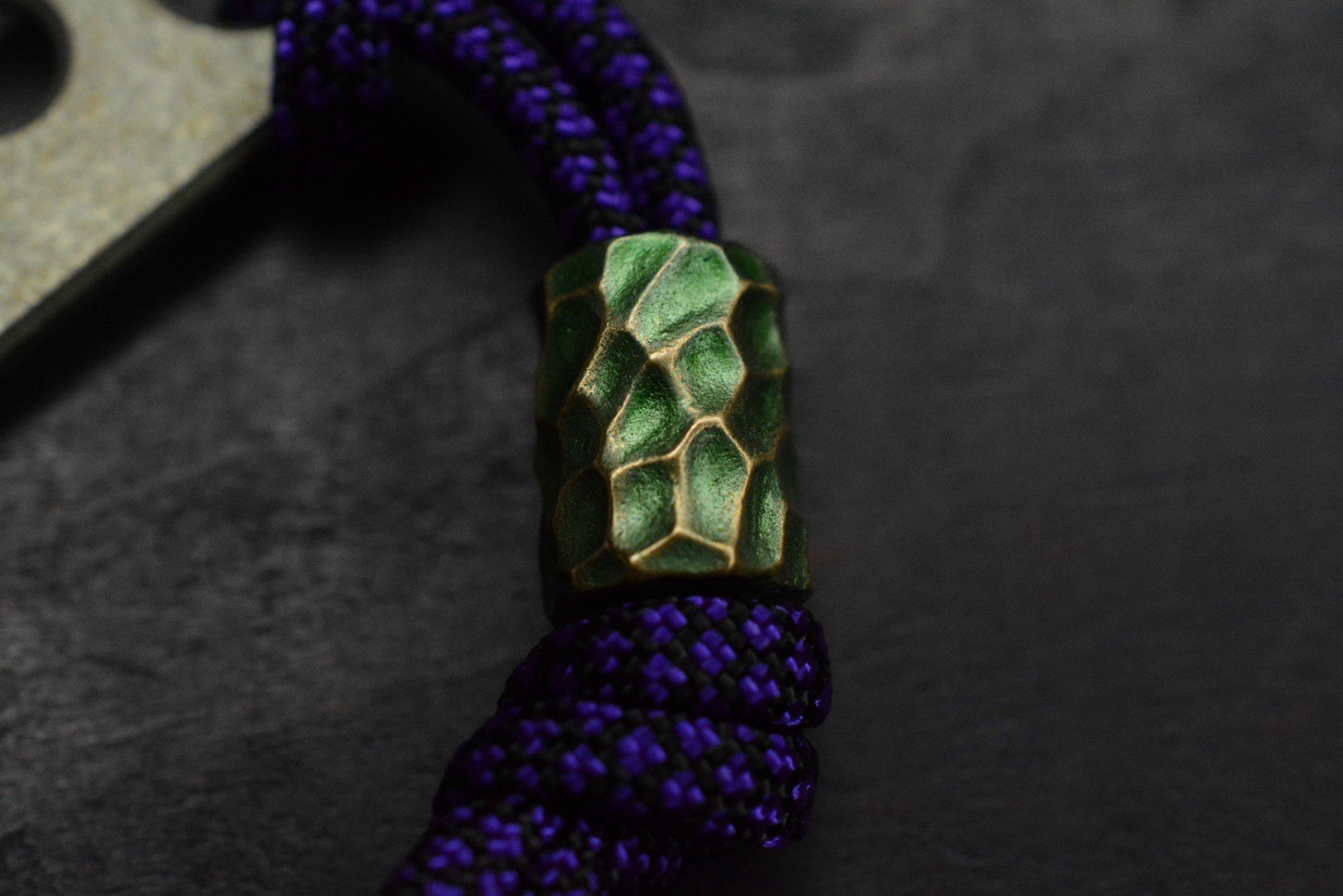 NEW BRNLY Polly Pry-Rose Plain Jade SW Ti w/ Jade Jimped Bead