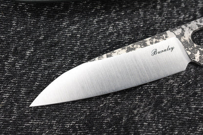CUSTOM Burnley Tern - MagnaCut /Field Wash Acid Etched Skeletonized w/ Sheath