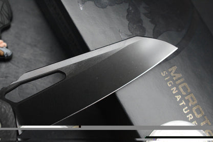 NEW Microtech MSI RAM-LOK Carbon Fiber SHADOW Black DLC w/ John Wick Pack & Bead