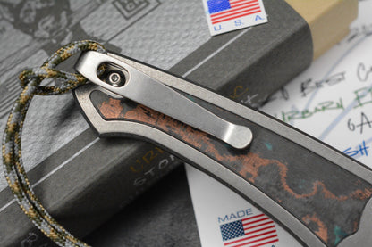 NEW Lynch NW x Urban EDC Best Case Scenario 2.0 Ti Shipwreck Inlay w/ TKW Bead