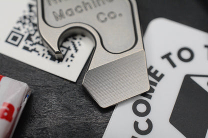 NEW Nice Guy Machine Co Return To Home Fob 2.0 Ti Pry NGMCo w/ Rare Micarta Bead