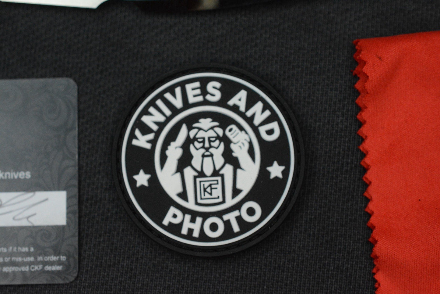 NEW Custom Knife Factory x GTX Elementak Crystalized Ti / 2-Tone M398 SN# 002