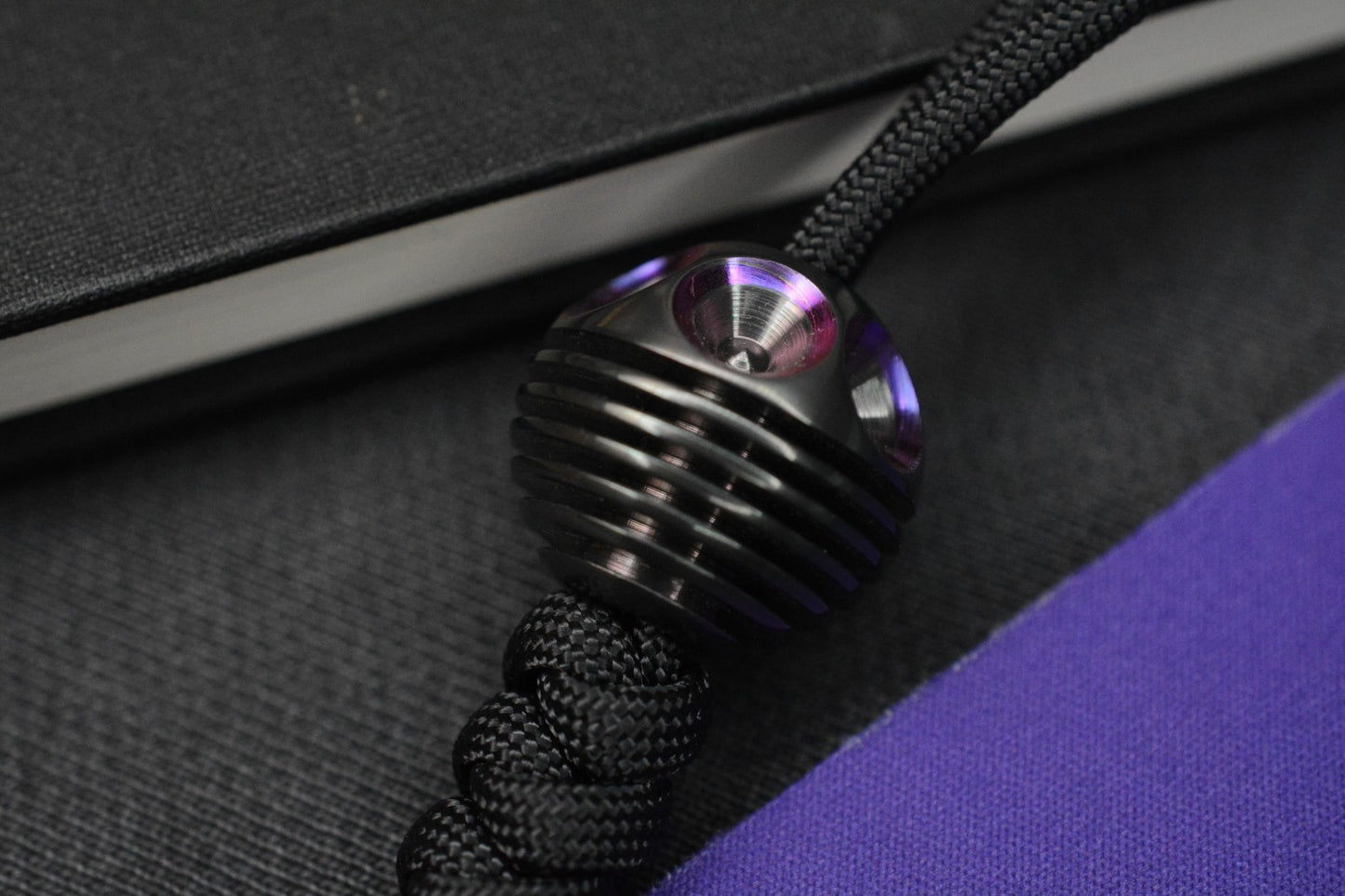 RARE Renaissance Creations Large Star Reactor Timascus Ano -Ti Bead