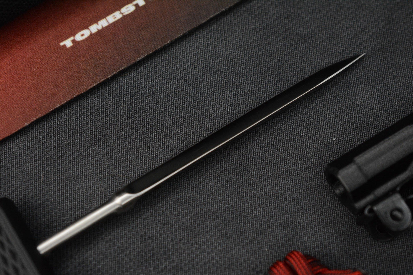 NEW Bastanelli Creations Cardiac Spike - Black Aluminum w/ TKW Curator & Patch