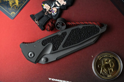 Microtech Socom Elite Warcom w/ Natural Clear Handles & Apocalyptic w/ Wick Pack
