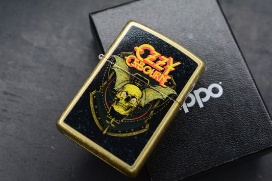 RARE CUSTOM ZIPPO x OZZY OSBOURNE Prince Of Darkness - Lighter
