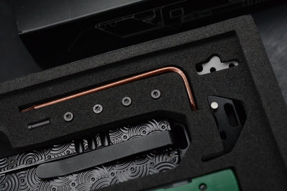 RARE Urban EDC x Exceed Designs TiRant V3 Frame Lock Chaos Seigahai (SOLD OUT)