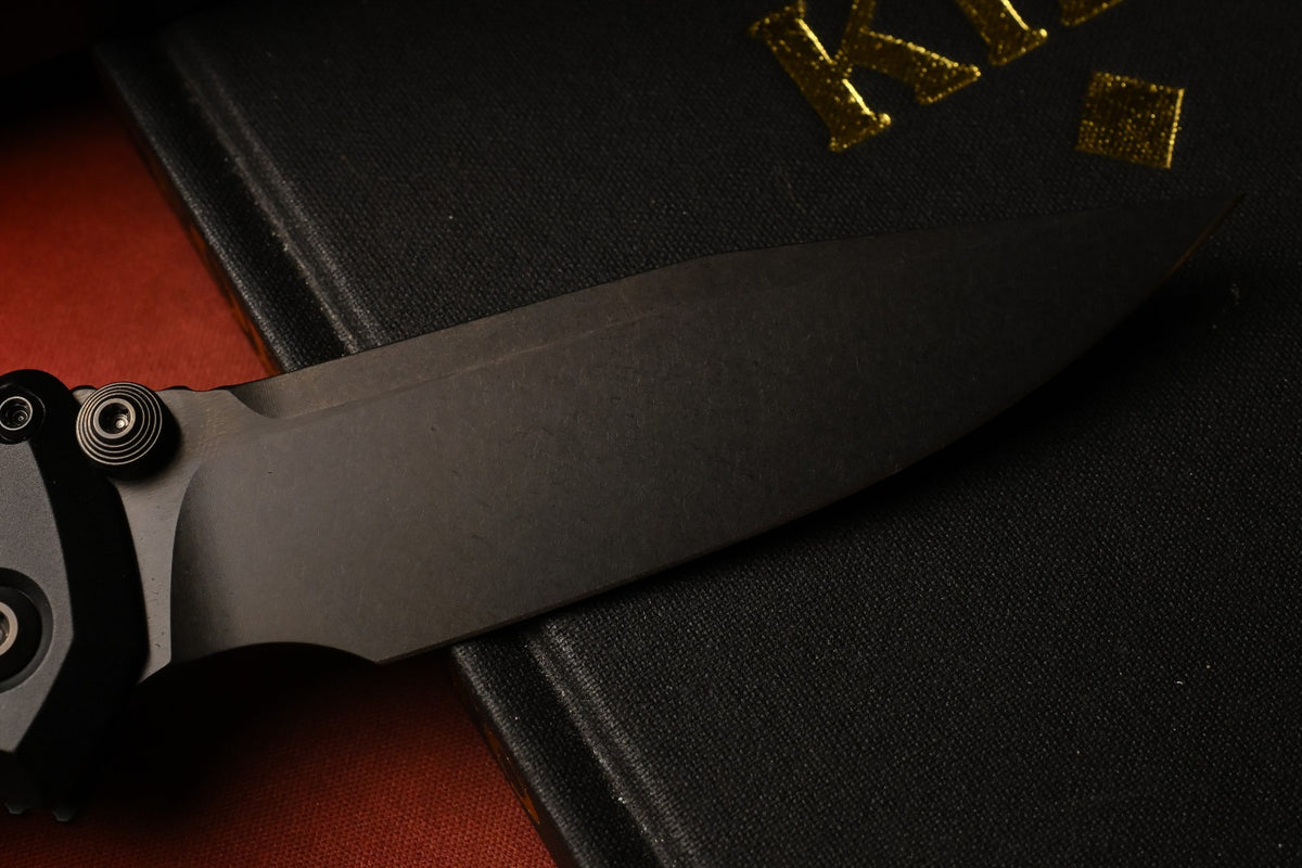 NEW Microtech Socom Ram-Lok DLC Shadow Black Frag S/E w/ John Wick Pack & Bead