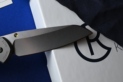 RARE Chris Reeve Large Sebenza 31 Box Elder Inlay / Magnacut Insingo w/CRK Pouch