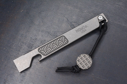 NEW Nice Guy Machine Co x Urban EDC Mr Nicebar V2 Seigahai w/ TKW Curator Bead