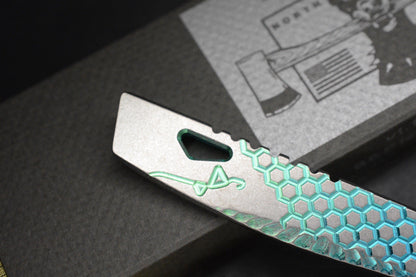 NEW Lynch NW In Without Knocking v1.5 Bee Keeper Stone Logo Green Ano Ti