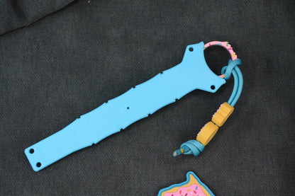 NEW Dessert Warrior SOCP Donut Dagger w/ 2X Donut Beads & Patch