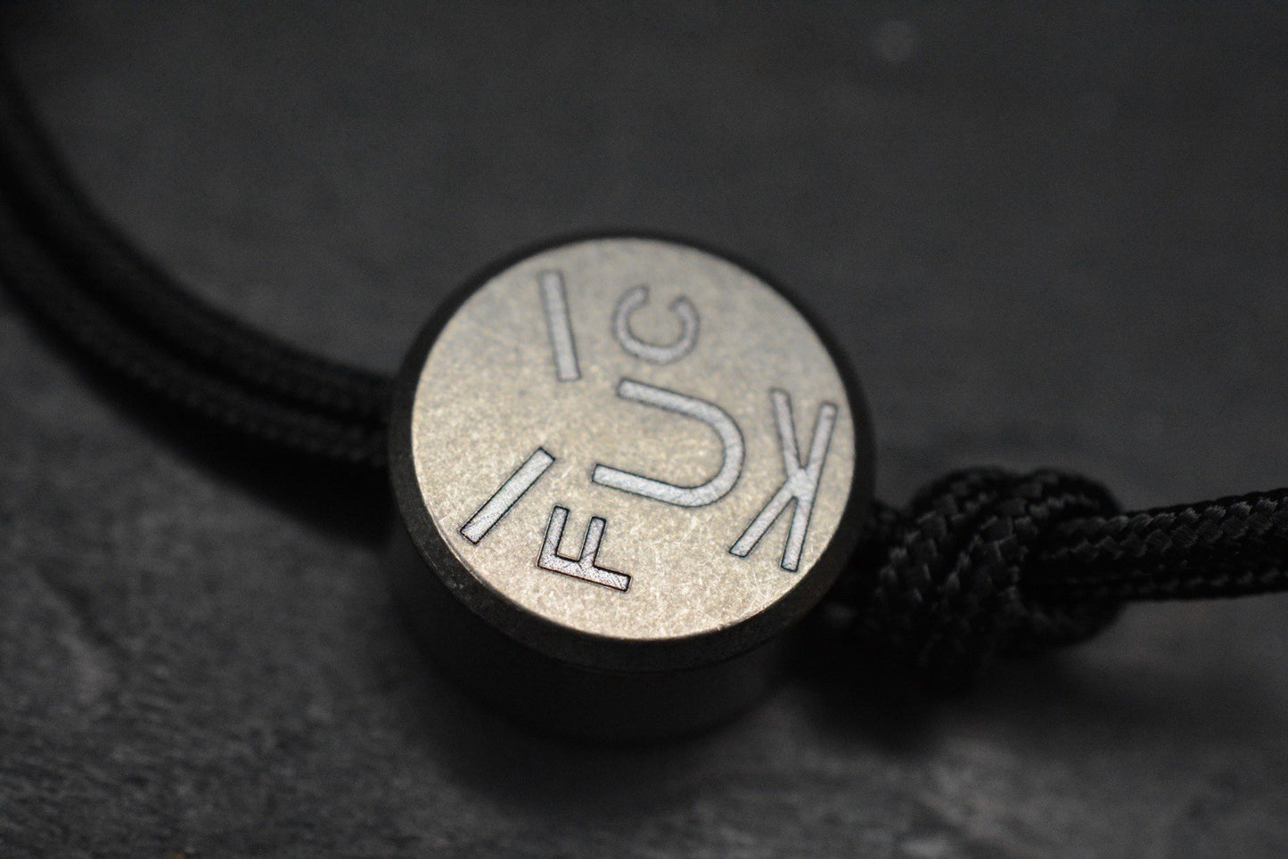 NEW Nice Guy Machine Co Minion Ti Pry NGMCo w/ TKW F**k Face Bead