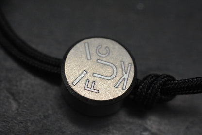 NEW Nice Guy Machine Co Minion Ti Pry NGMCo w/ TKW F**k Face Bead