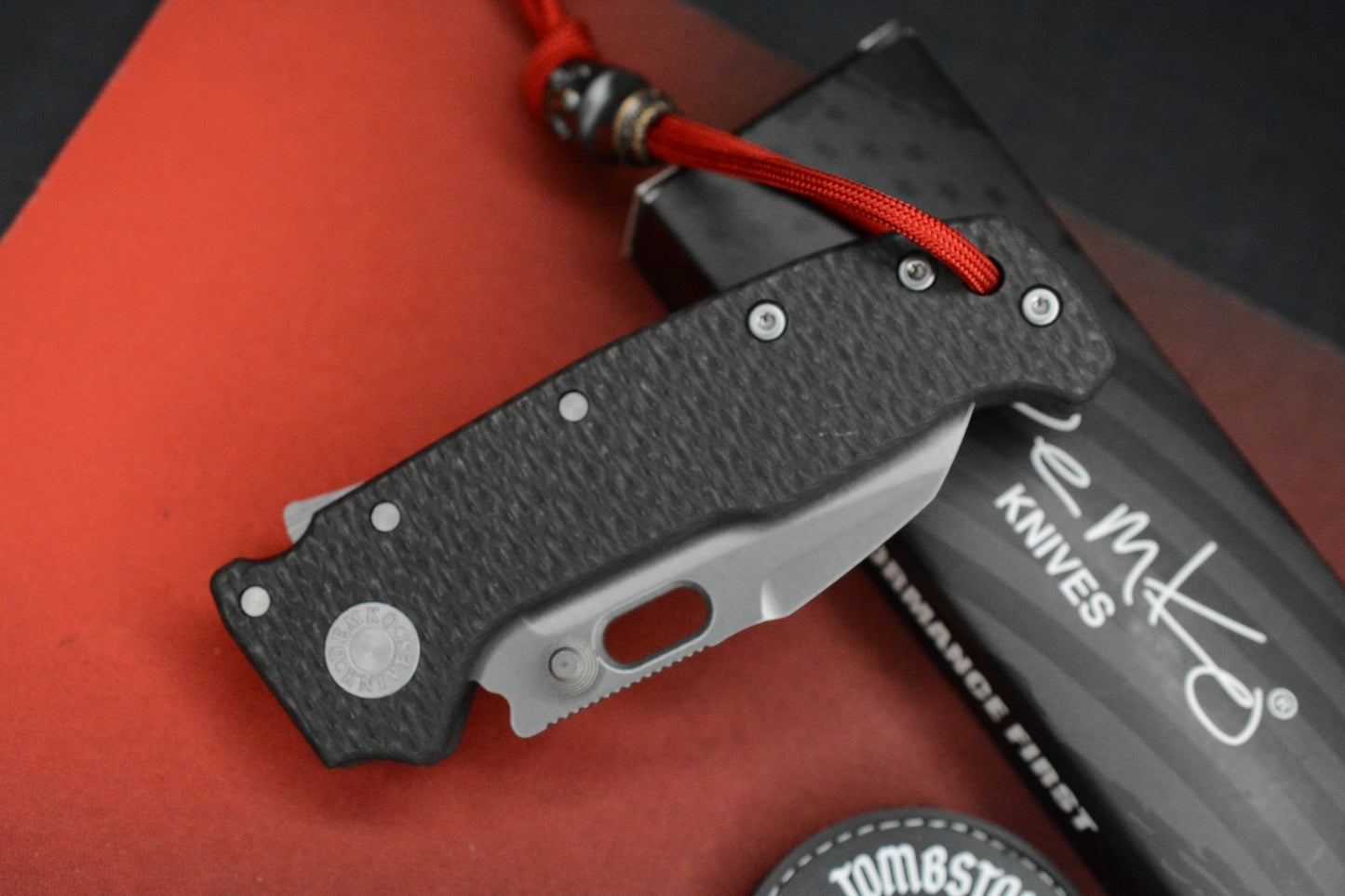 NEW Demko MGAD20 Compact Batwing - Carbon Fiber / Stonewash Magnacut SN 55