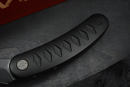 NEW Sneak Reaper Ed’s Manifesto x Cavol - Kage Flipper M390 w/ Black Ti Handle