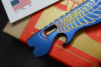 NEW Lynch Northwest V1.7 Double Wing Makers Choice Ano Pry w/ Custom Bead & COA