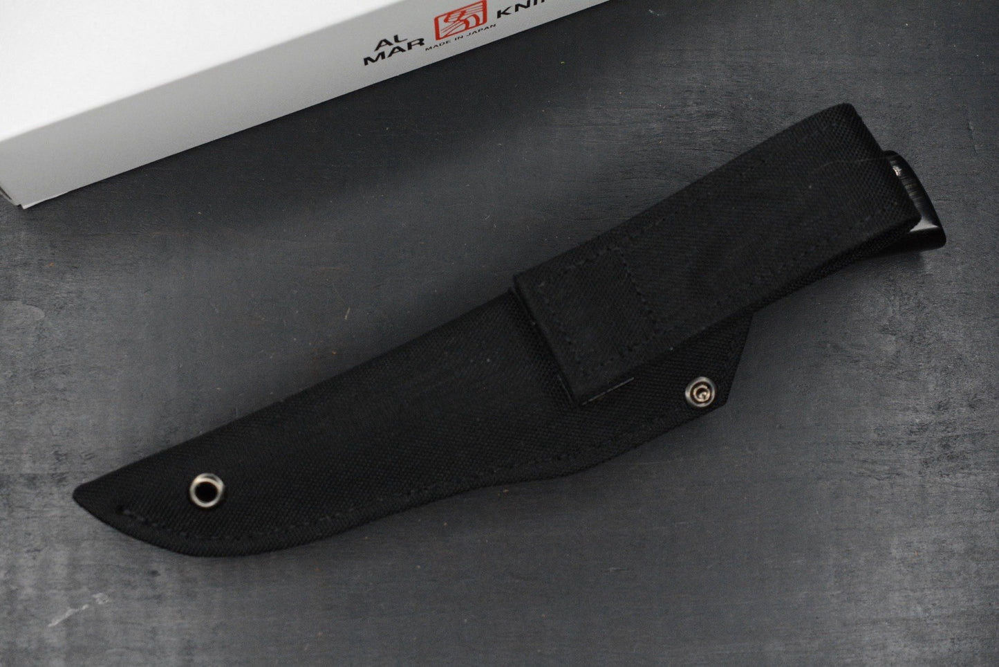 RARE++ Al Mar Personal BT Fixed Blade Satin Blade/ Titanwood Handle Seki Japan