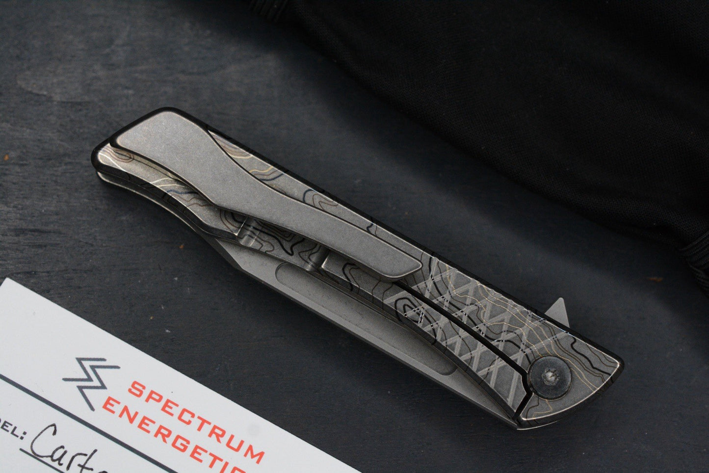NEW Triple Aught Design x SE Streamlined Cartographer Topo Ti/Magnacut Blade TAD