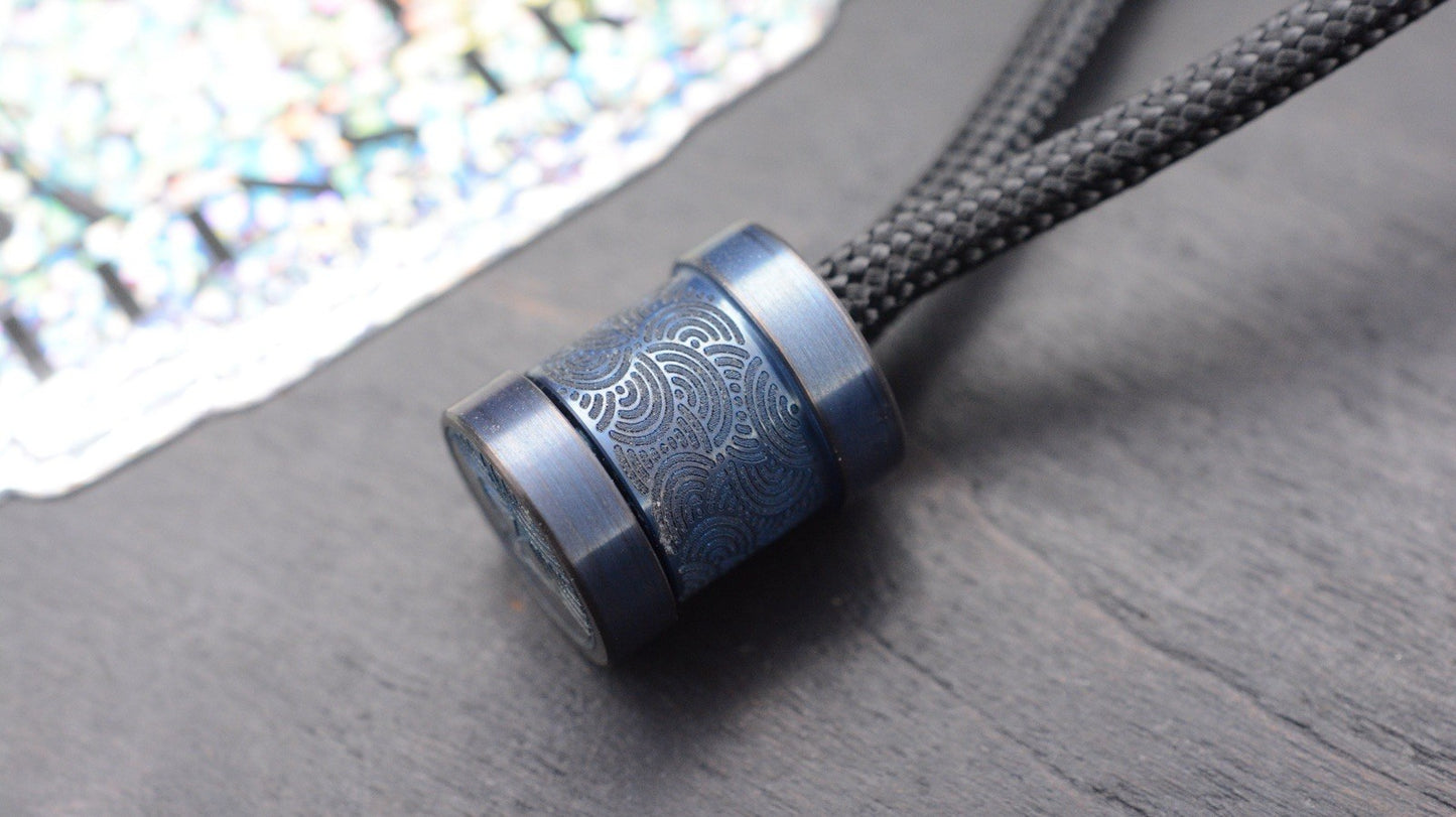 RARE Colins Trace x Urban EDC Seigahai Chaos Blue Bead Sold Out Re Playge