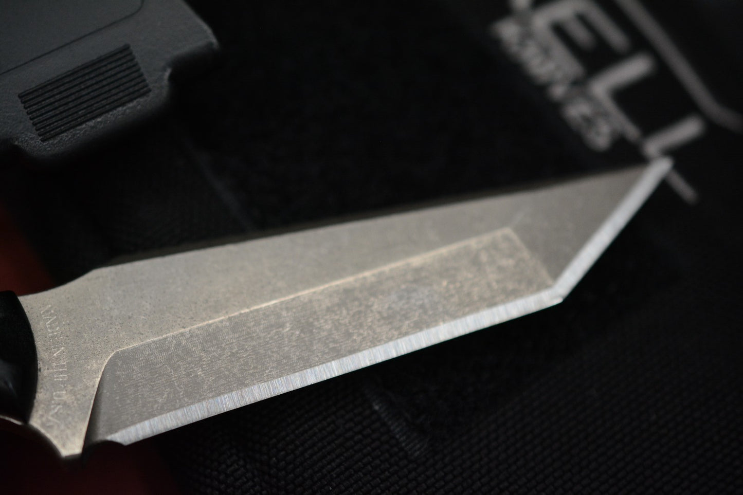NEW TKell Knives Nighthawk Battlelock Black / Recon Distressed w/ Poison Bead