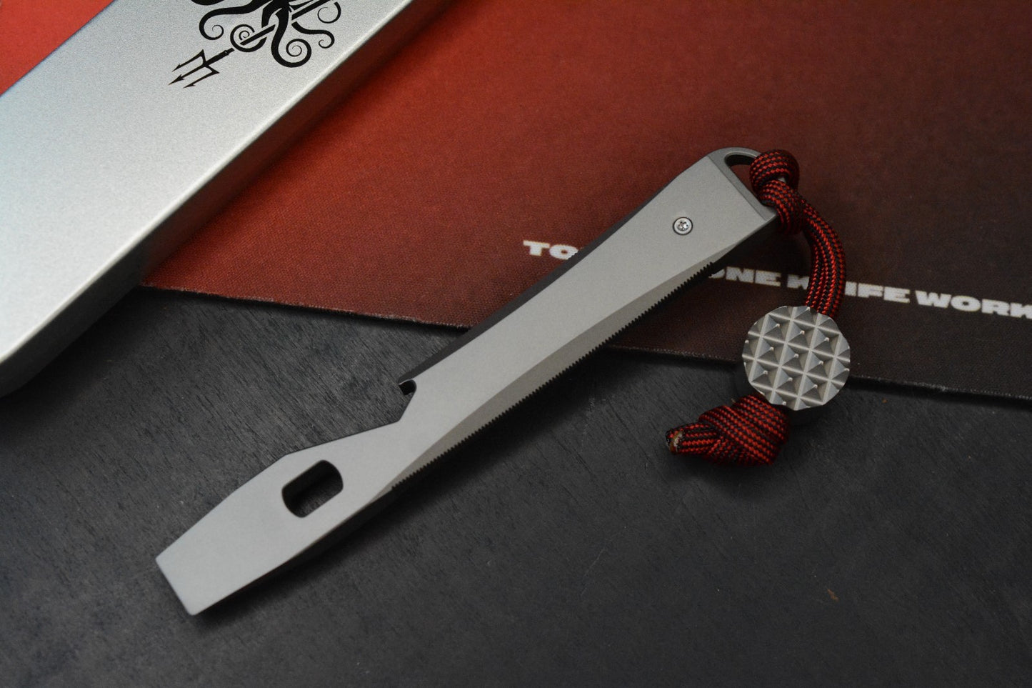 NEW Prometheus Design Werx SPD Kraken Ti Pry Bar w/ TKW Curator Bead