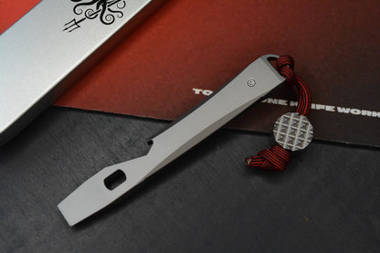 NEW Prometheus Design Werx SPD Kraken Ti Pry Bar w/ TKW Curator Bead