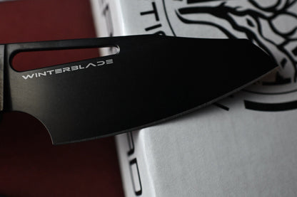 NEW Winterblade Fusion - Black PVD Titanium Scales / Black DLC M390 Blade