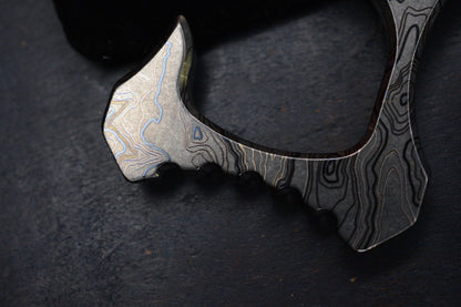 RARE Triple Aught Design Rook TOPO Ti / Bottle Opener w/ Wkrmn Skull Bead