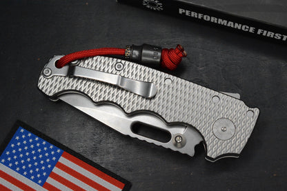 NEW Demko AD20 Full Size Textured Ti Magnacut Shark Lock USA MADE EXCLUSIVE