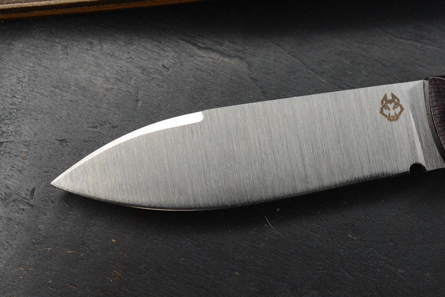 NEW Jack Wolf x LT Wright Vampire Hunter /Crimson Canvas Micarta /AEB-L USA MADE