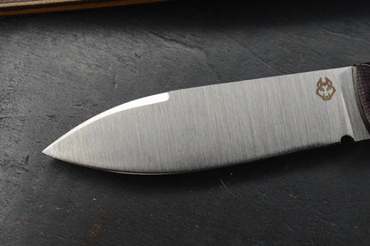 NEW Jack Wolf x LT Wright Vampire Hunter /Crimson Canvas Micarta /AEB-L USA MADE
