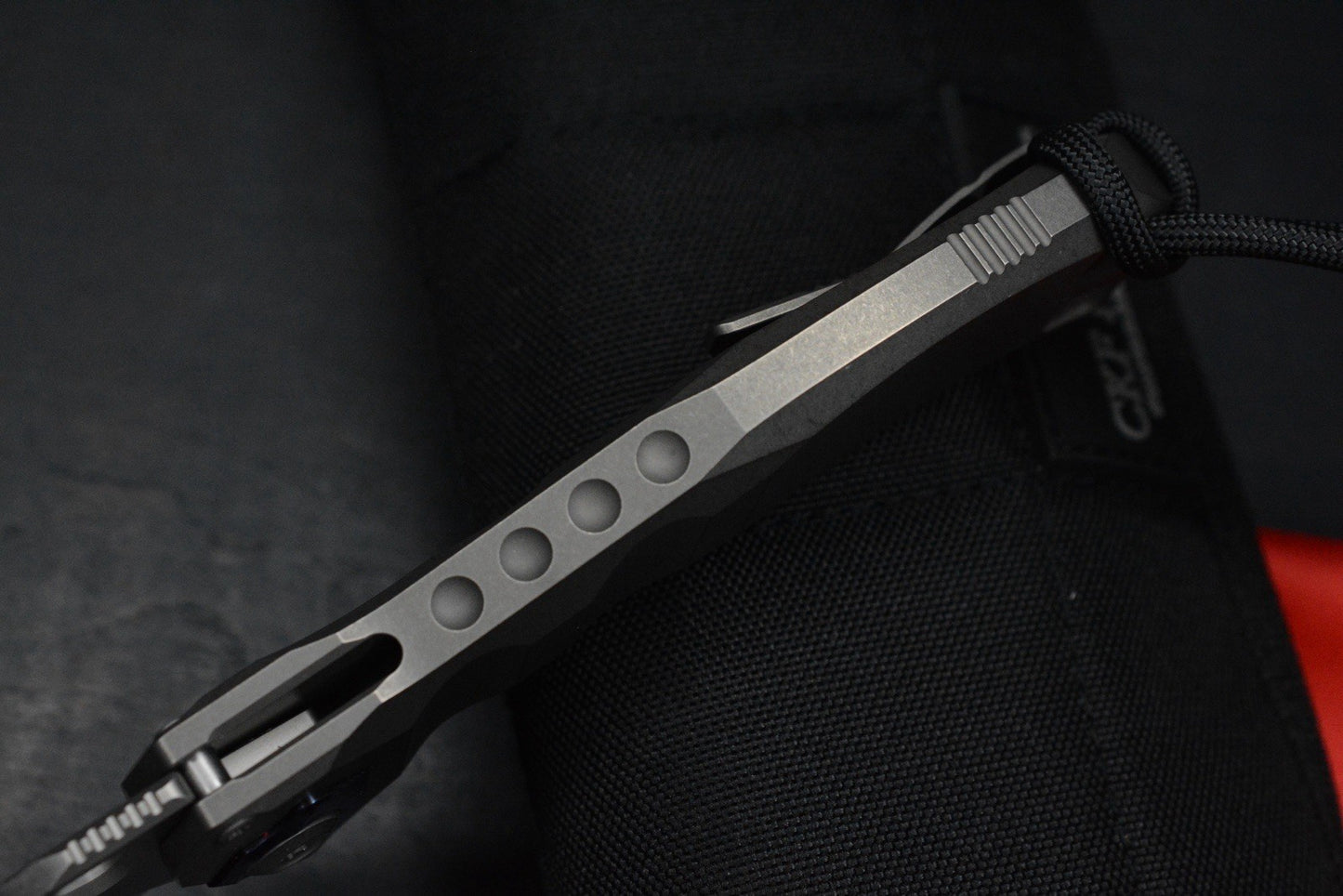 NEW Custom Knife Factory x Marfione Ratax Integral Ti/ M398 / Timascus Pivot