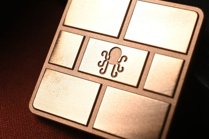 RARE Kraken Golf Custom Ball Marker - Mario /Copper & Brass