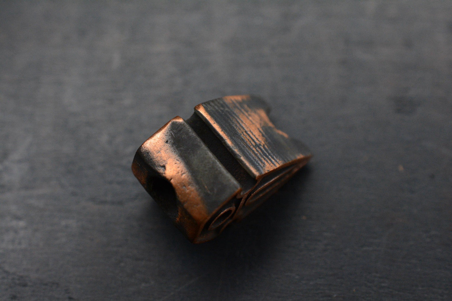 RARE Koch Tool Co - Artifakt Patina Copper Bead Re Playge/ JRW/ Microtech