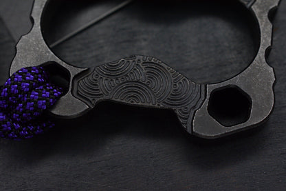 NEW Urban EDC x CAHP Tools Panda V4 - Black DLC Chaos Seigahai w/ TKW Mario Bead