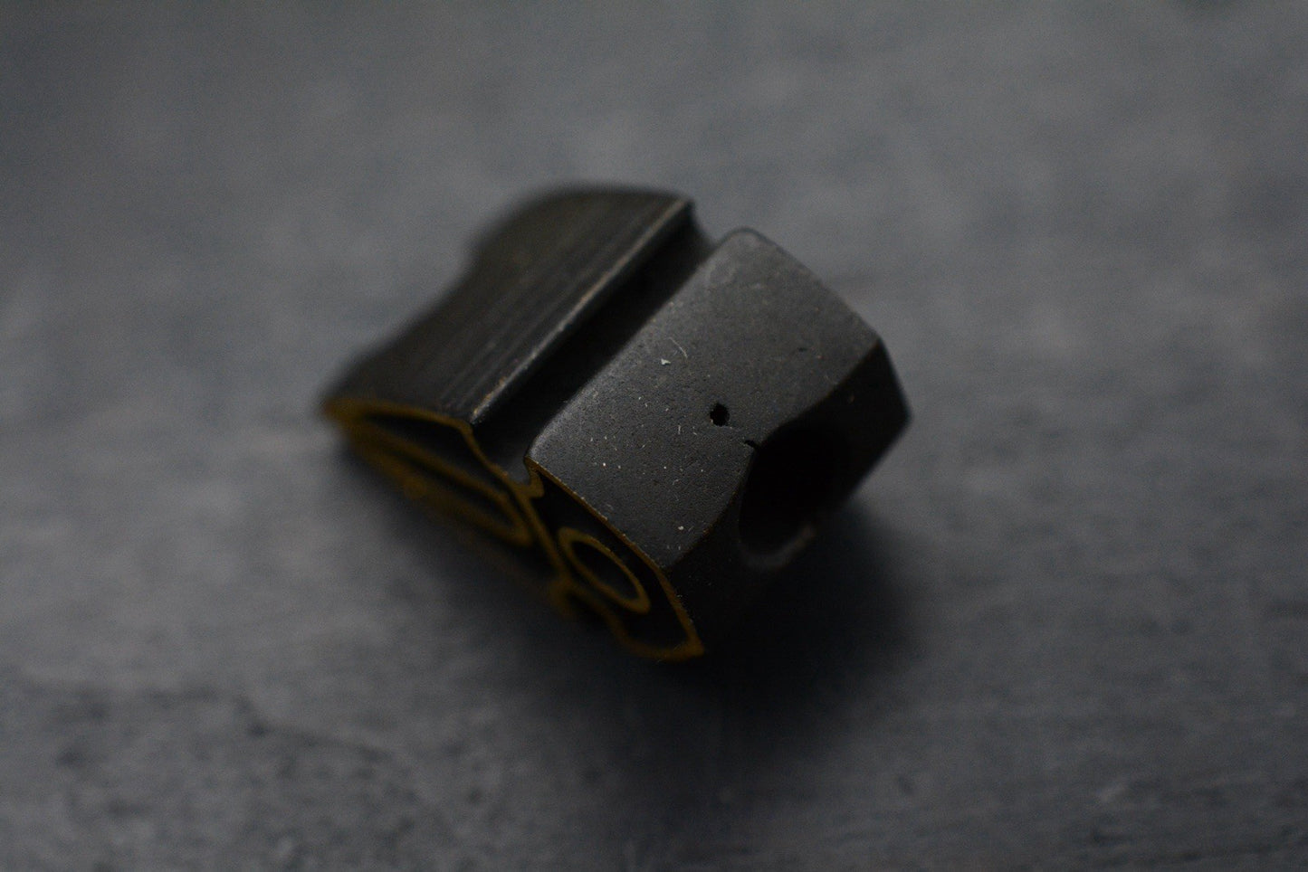 RARE Koch Tool Co - Artifakt Patina Brass Bead Re Playge/ JRW/ Microtech