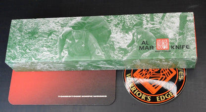 RARE++ Al Mar Warrior Fixed Blade- 1980s Complete w/ Original Packaging