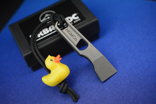 NEW Nice Guy Machine Co Maggie Sleeper Keychain Killer w/ Urban EDC Duck Bead