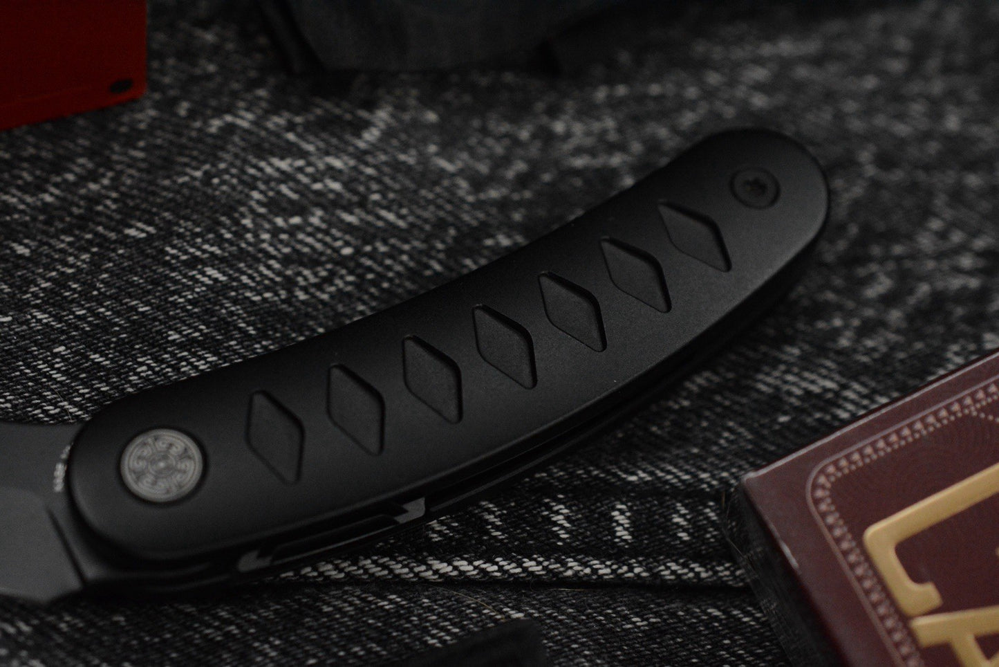 NEW Sneak Reaper Ed’s Manifesto x Cavol - Elvia Flipper M390 w/ Black Ti Handle