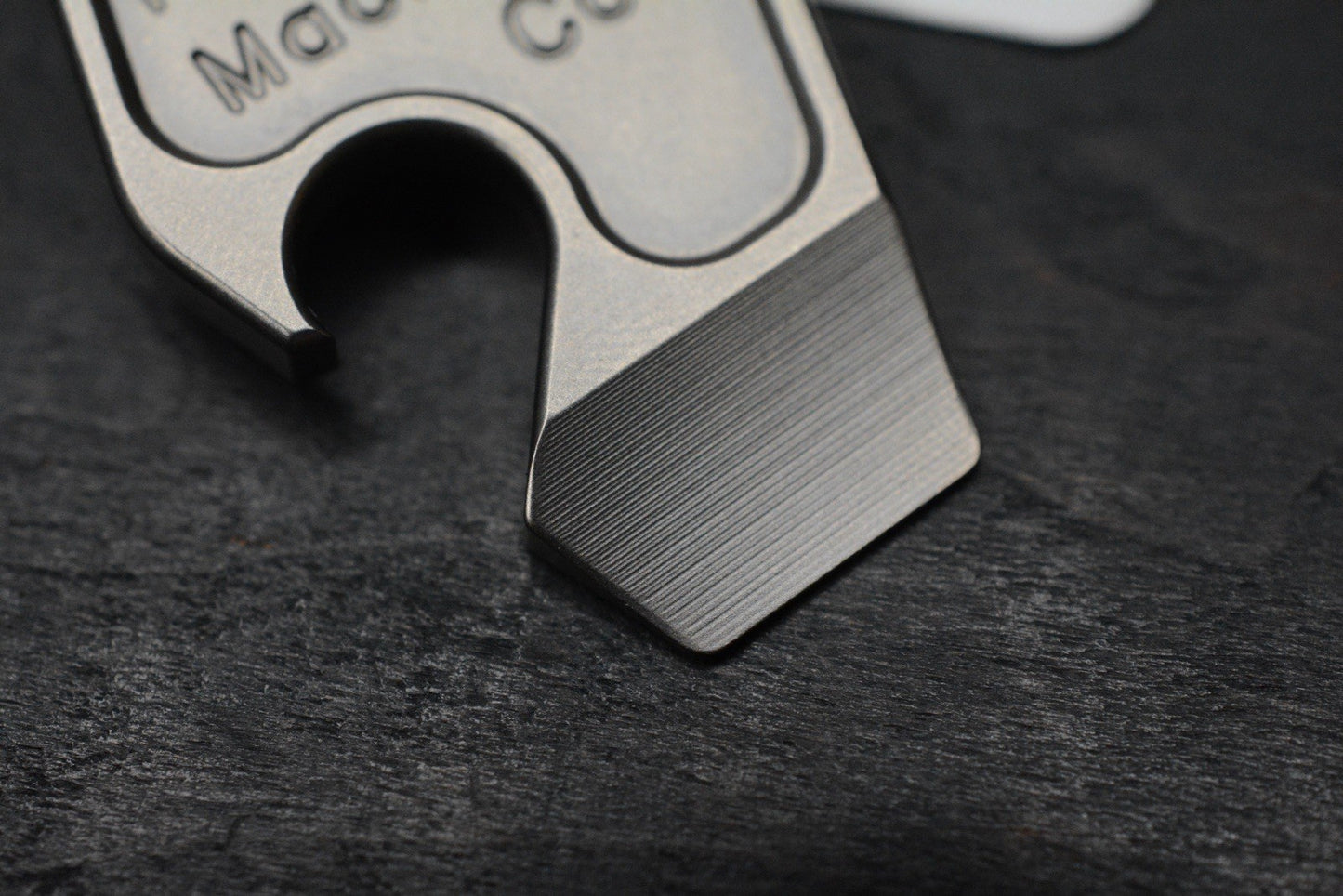 NEW Nice Guy Machine Co Return To Home Fob 2.0 Ti Pry w/ Curator Homage Bead