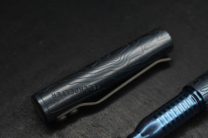 RARE Fellhoelter x Triple Aught Design M22 Pen/ Felt Tip Ti Ano Stone Design