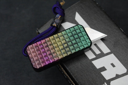 RARE Rivery MFG x Monkey Edge Frag Pattern - Gradient w/Custom Bead & MEFP Patch