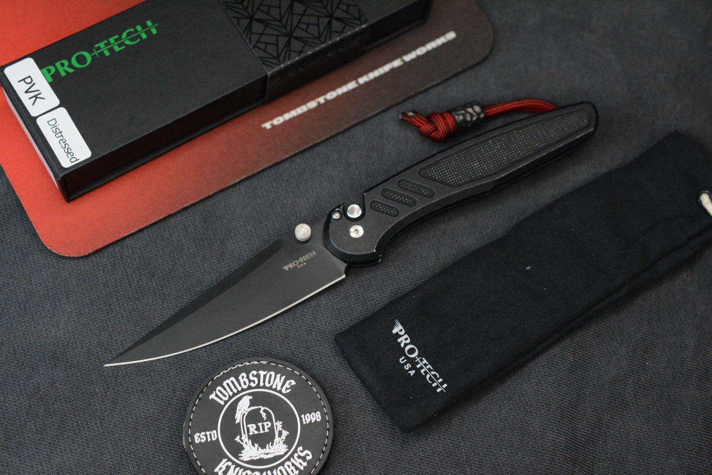 RARE Protech x Peace Neighbor Avalon - Patina DLC Magnacut 4.25” Blade Show EXC
