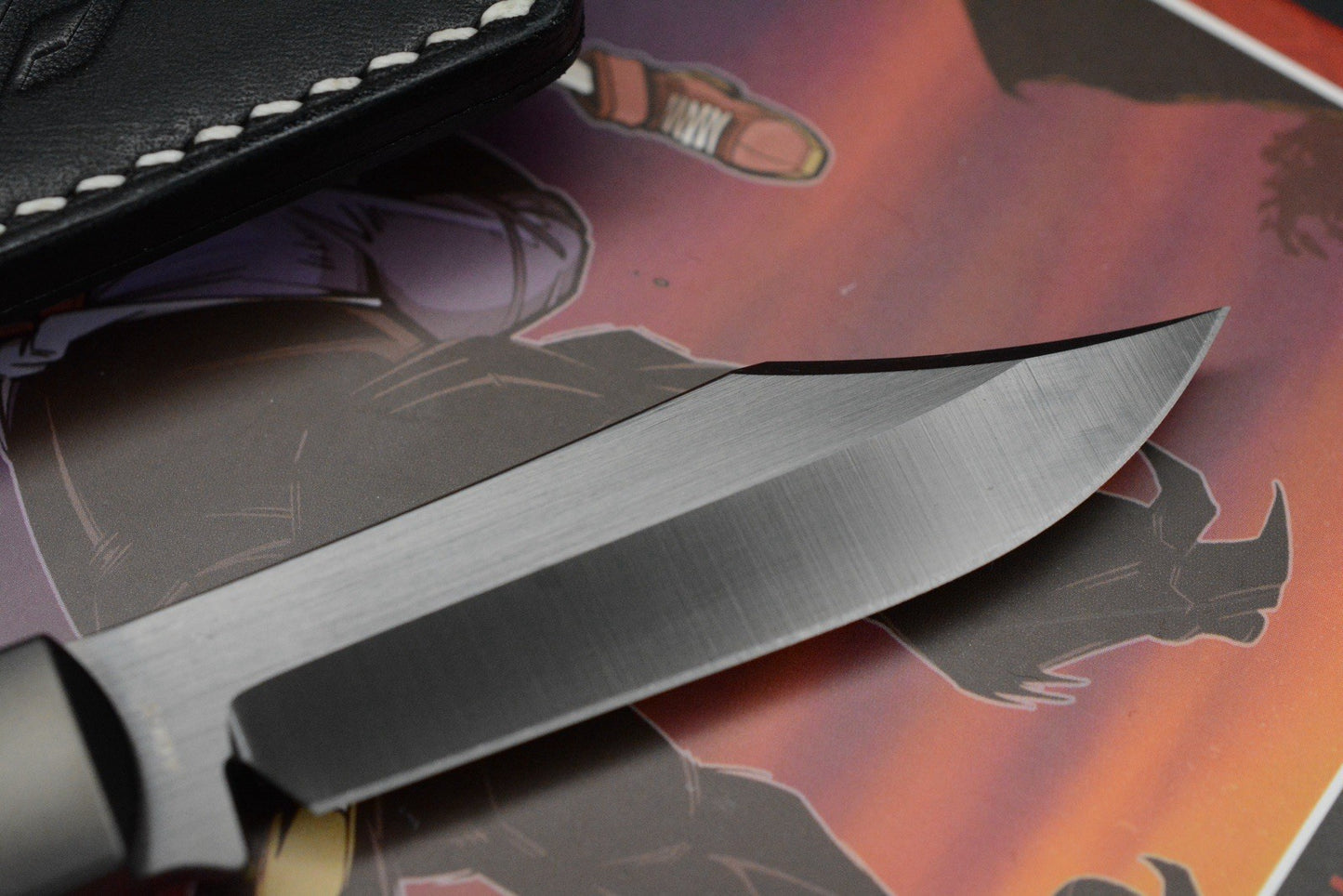 NEW Jack Wolf Backwoods FixEDC Kirinite True Blood LE / S90V Belt Satin Blade