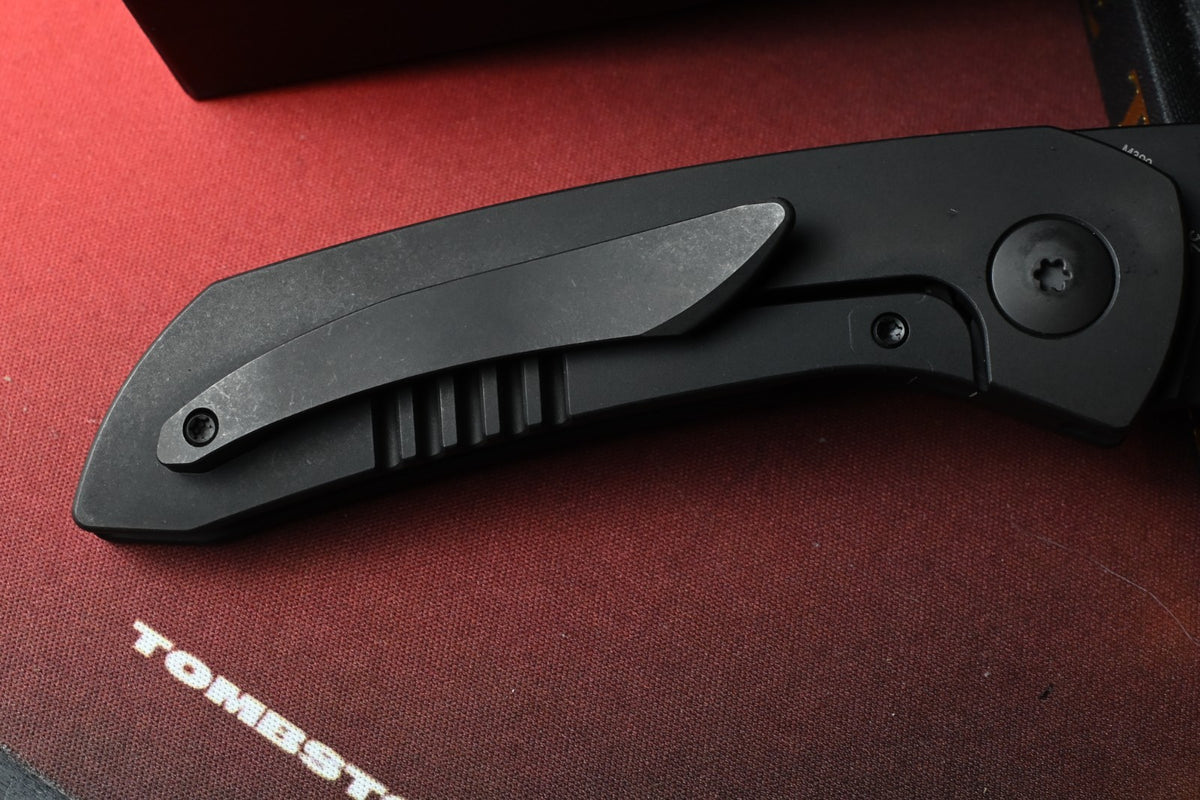 RARE Dalibor Bergam Asgard w/ Black DLC Ti Integral Handle / DLC M390
