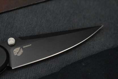 RARE Protech x Peace Neighbor Avalon - Patina DLC Magnacut 4.25” Blade Show EXC